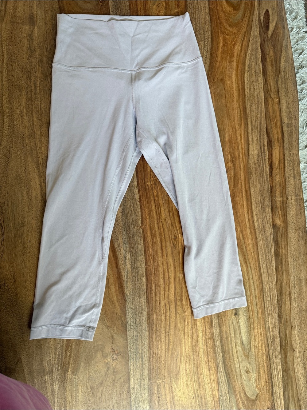 lululemon athletica Light Lavender Capri Leggings